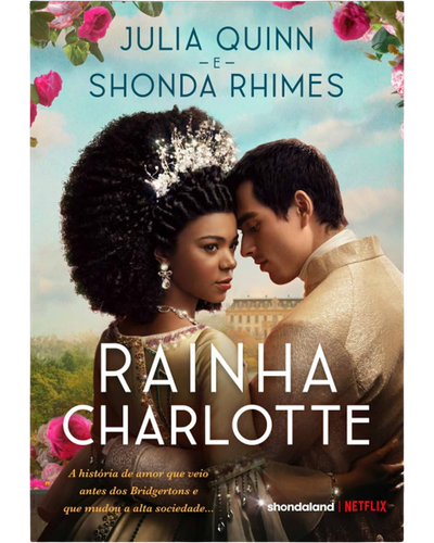 Capa do livro Rainha Charlotte, de Julia Quinn e Shonda Rhimes