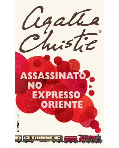 Capa do livro Assassinato no Expresso do Oriente, de Agatha Christie