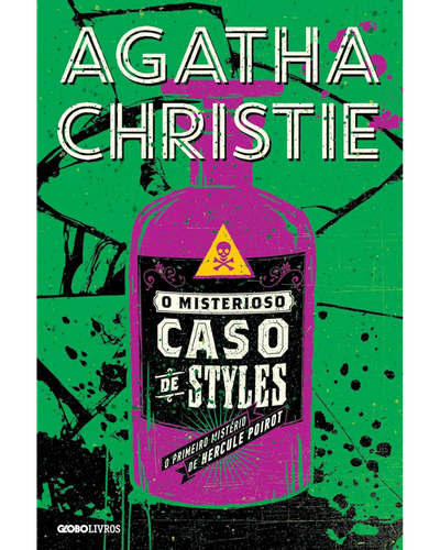Capa do livro O Misterioso Caso de Styles, de Agatha Christie