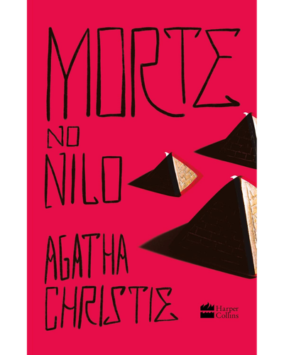 Capa do livro Morte no Nilo, de Agatha Christie