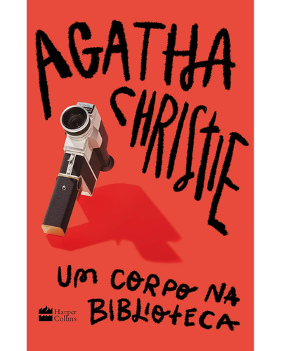 Capa do livro Um Corpo na Biblioteca, de Agatha Christie