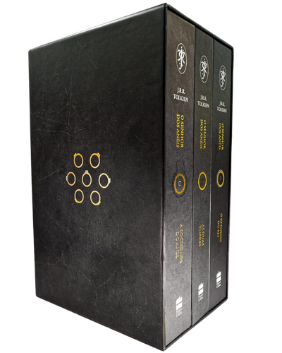 Box da trilogia O Senhor dos An&eacute;is, de J.R.R. Tolkien