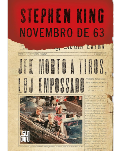 Capa do livro Novembro de 63, de Stephen King
