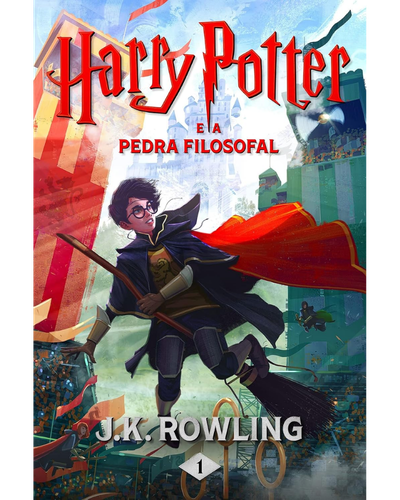 Capa do livro Harry Potter e a Pedra Filosofal no Kindle Unlimited