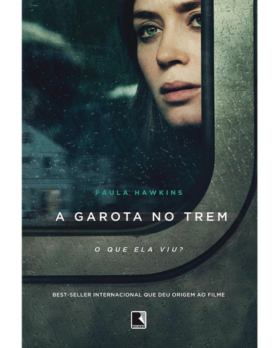 Capa do livro A Garota no Trem de Paula Hawkins no Kindle Unlimited