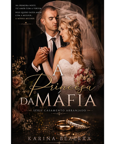 Capa do livro A Princesa da M&aacute;fia, de Karina Bezerra