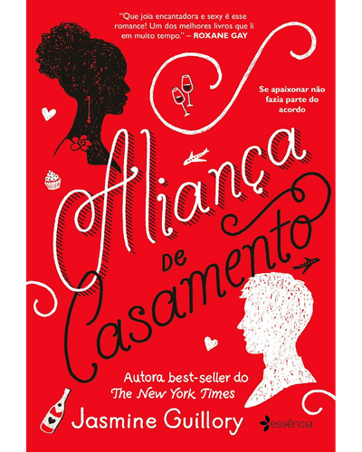 Capa do livro Alian&ccedil;a de Casamento, de Jasmine Guillory