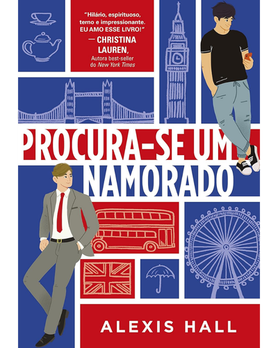 Capa do livro Procura-se um Namorado, de Alexis Hall
