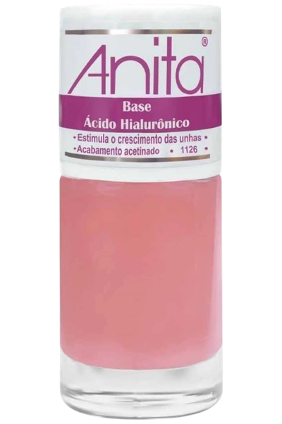 Base &aacute;cido hialur&ocirc;nico Anita para crescimento das unhas