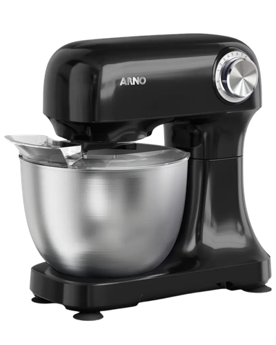 Batedeira planet&aacute;ria Arno Bake Easy KM10 preta e inox