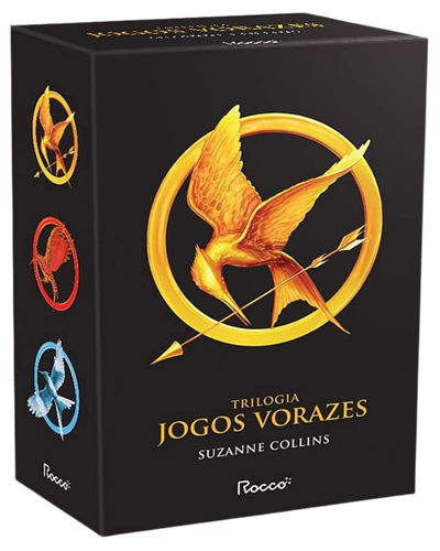 Trilogia Jogos Vorazes edi&ccedil;&atilde;o limitada com p&ocirc;ster para presente