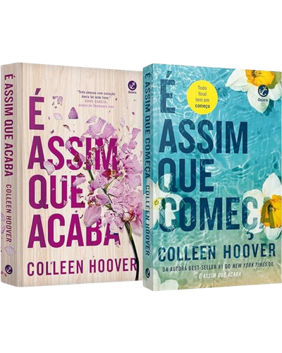 Kit &Eacute; Assim que Acaba e &Eacute; Assim que Come&ccedil;a de Colleen Hoover
