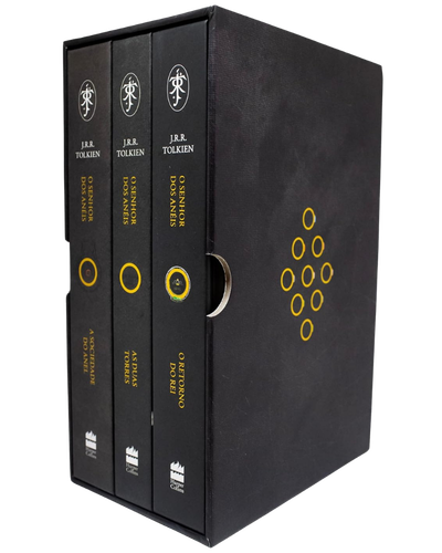 Box Trilogia O Senhor dos An&eacute;is de J. R. R. Tolkien para presente