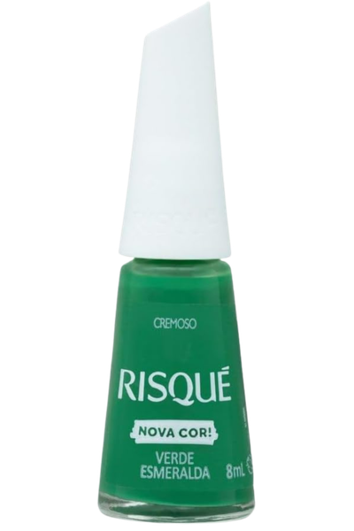 Esmalte Risqu&eacute; Verde Esmeralda cremoso