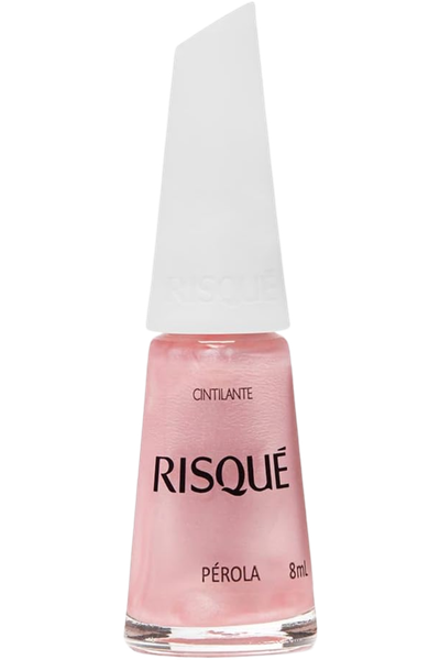Esmalte rosa cintilante Risqu&eacute; P&eacute;rola