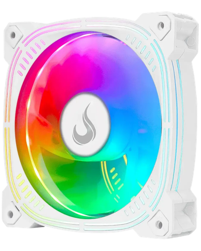 Fan Gamer Rise Mode Aura Frost Pro Turbine PWM ARGB 5V 120mm Branco