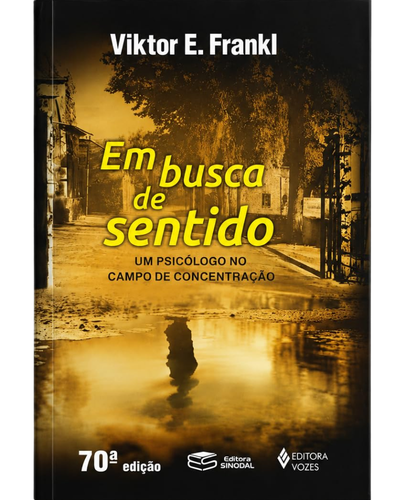 Capa do livro Em Busca de Sentido, de Viktor Frankl