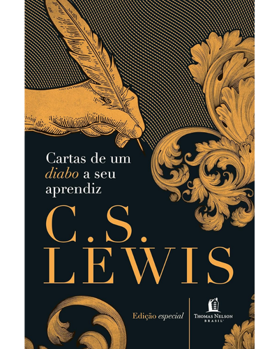 Capa do livro Cartas de um Diabo a Seu Aprendiz, de C. S. Lewis
