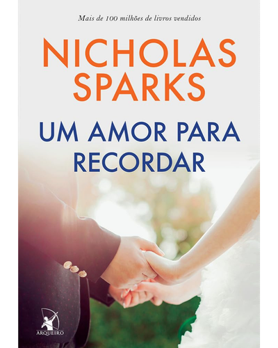 Capa do livro Um Amor para Recordar, de Nicholas Sparks
