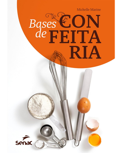 Capa do livro Bases de Confeitaria, de Michelle Marine