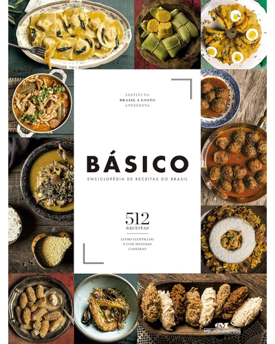Capa do livro B&aacute;sico: Enciclop&eacute;dia de Receitas do Brasil