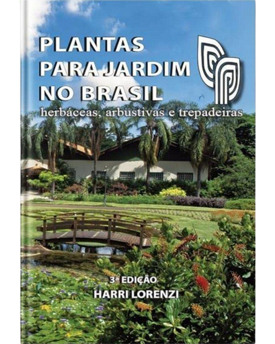 Capa do livro Plantas para Jardim no Brasil, de Harri Lorenzi