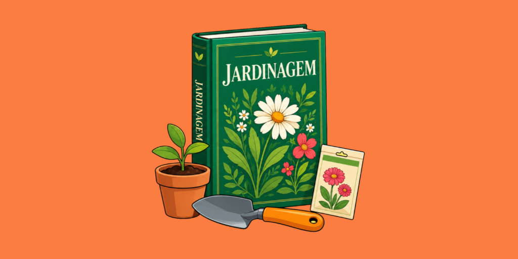 melhores livros de jardinagem e cuidados com as plantas e flores