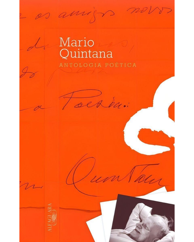 Capa do livro Antologia Po&eacute;tica, de Mario Quintana