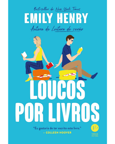 Capa do livro Loucos por Livros, de Emily Henry