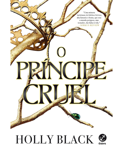 Capa do livro O Pr&iacute;ncipe Cruel, de Holly Black
