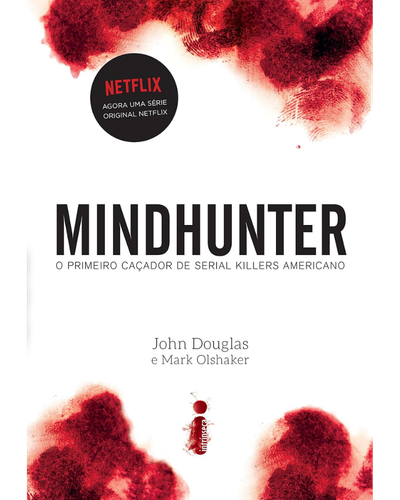 Capa do livro Mindhunter, de John Douglas e Mark Olshaker