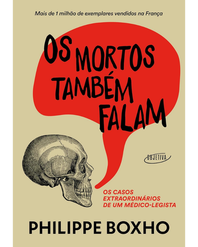 Capa do livro Os Mortos Tamb&eacute;m Falam, de Philippe Boxho