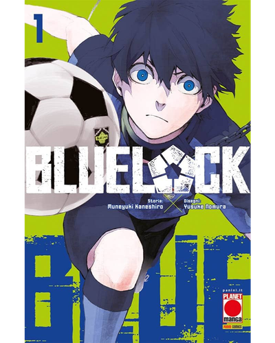 Capa do mang&aacute; Blue Lock Vol. 1, de Muneyuki Kaneshiro