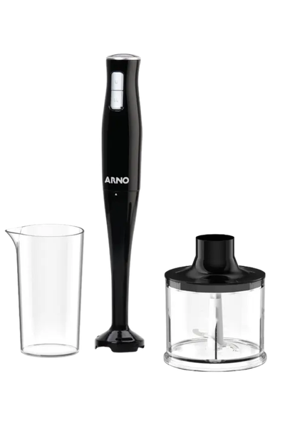 Mixer Arno Turbomix Pro MX31 preto com acess&oacute;rios