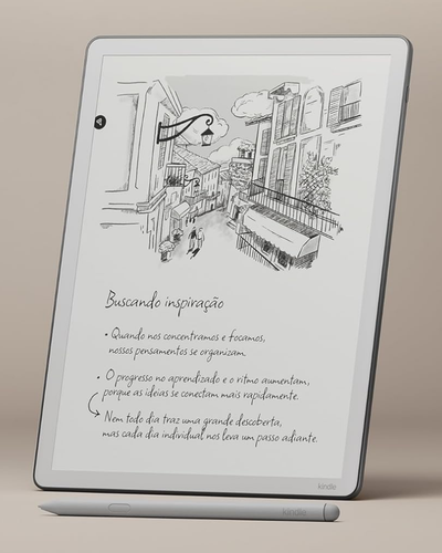 Kindle Scribe 32 GB com tela de 11 polegadas e caneta para escrever